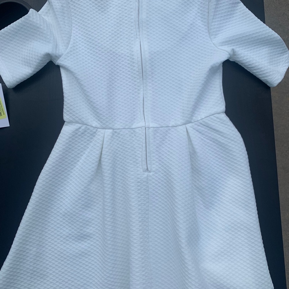 All white dress